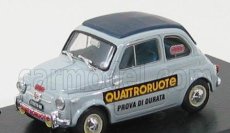 Brumm Fiat 500 Nuova 1958 - Prova Di Durata Quattroruote 1:43 Grey