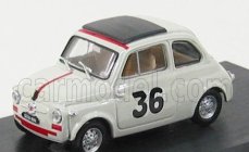 Brumm Fiat Nuova 500 N 36 Preparata Gigetto Giraldi Premio Campagnano  Vallelunga 1965 Ignazio Giunti 1:43 Světle Šedá