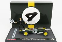 Brumm prom Lotus F1  25 N 4 Winner British Gp Silverstone Jim Clark 1963 World Champion 1:43 Zelená Žlutá