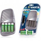 VARTA LCD Ultra Fast 15min charger + 4xAA 2400 mAh + adaptér 12V