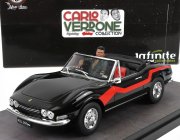 Clc-models Fiat Dino 2.4 Spider - Film Un Sacco Bello 1980 1:18, černá