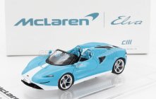 Cm-models Mclaren Elva 2020 1:64 Světle Modrá Bílá