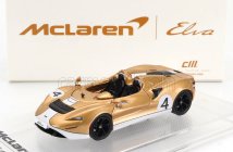 Cm-models Mclaren Elva N 4 Racing 2020 1:64 Zlatá Bílá