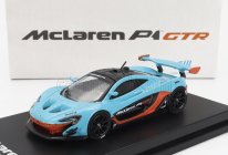 Cm-models Mclaren P1 Gtr N 0 2015 1:64 Světle Modrá Oranžová