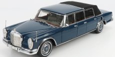 Cmc Mercedes benz S-class 600 Pullman (w100) Landaulet Soft-top Semiconvertible 1969 1:18 Blue