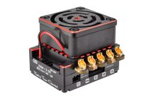 CMM-10 Racing Controller - 2-3S - 220A - senzorový regulátor - černý/červený