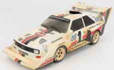 Cmr Audi Quattro Sport S1 E2 N 1 Winner Rally Pikes Peak Hill Climb - Dirty Version - 1987 W.rohrl 1:18 Žlutá Bílá Červená