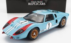 Cmr Ford usa Gt40 Mkii 7.0l V8 Team Shelby American Inc. N 1 1:12, světle modrá