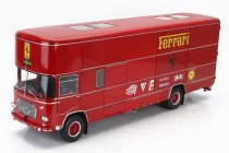 Cmr Om fiat 150 Rolfo Truck Car Transporter 2-assi 1966 - For F1 312b 1970 And Ferrari P3 Spider 1966 1:18 Red