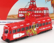 Corgi Blackpool Decker Single Tram Autobus Coca-cola 1:76, červená