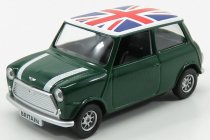 Corgi Mini Cooper 1961 - English Flag 1:36 Zelená