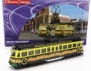 Corgi Tram Brush Railcoach Blackpool Transport Interflora 1970 1:76 Žlutá Černá