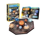 Cubicfun Puzzle Kit 3d In Foam National Geographic Sistema Solare Cm. 45x39x12 - 173 Pezzi - 173 Pieces /