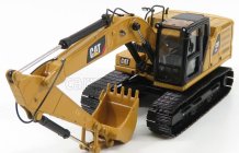 Dm-models Caterpillar Cat320 Escavatore Cingolato - Tractor Hydraulic Excavator - Next Generation 1:50 Žlutá Černá
