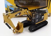 Dm-models Caterpillar Cat320f L Escavatore Cingolato - Tractor Hydraulic Excavator 1:64 Žlutá Černá