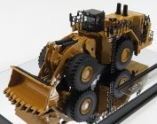 Dm-models Caterpillar Cat994k Ruspa Gommata - Scraper Tractor Wheel Loader 1:125 Žlutá Černá