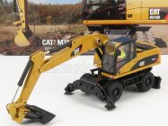 Dm-models Caterpillar Catm318d Kolový bagr 1:87, žlutá