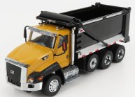 Dm-models Caterpillar Ct660 Cassone Ribaltabile 4-assi 2016 - Dump Truck 1:50 Žlutá Černá