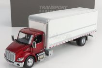 Dm-models Peterbilt 536 Truck Cassonato 2010 1:32 Červená Met Bílá