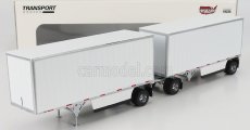 Dm-models Trailer Auto-articolato Wabash National 28' 1:50 Bílá