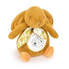 Doudou Hrací skříňka s projekcí Králíček hořčicově žlutý