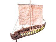 Dušek Vikingská loď Gokstad 1:72 kit