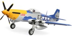 RC letadlo E-flite P-51D Mustang 1.5m BNF Basic