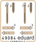 Ed49084 Seatbelts IJN SUPER FABRIC  1/48