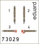 Ed73029 SeatbeltsAvia B.534  SUPER FABRIC 1/72