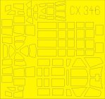 EdCX346 Flexible Mask He-115  1/72