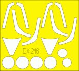 EdEX216 Flexible Mask F-16CJ 1/48