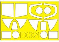 EdEX321 Flexible Mask Spitfire Mk.I 1/48