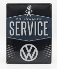 Edicola Accessories 3d Metal Plate - Volkswagen Service 1:1 2 Tóny Modré