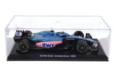 Edicola Alpine F1 A522 Team Alpine Bwt N 31 Season 2022 Esteban Ocon - Con Vetrina - With Showcase 1:24 Modrá Růžová