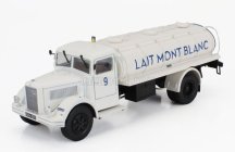 Edicola Berliet Gdr 7w Tanker Truck Trasporto Latte Lait Mont Blanc 2-assi 1948 1:43 Bílá