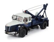 Edicola Berliet Glm 10a Truck Carro Attrezzi - Wrecker Road Service 2-assi 1953 1:43 Modrý Krém