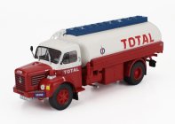 Edicola Berliet Glr 8m2 Tanker Truck Total Fuel 2-assi 1960 1:43 Červená Bílá Modrá