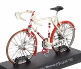 Edicola Bicicletta Baines Whirlwind Bicycle 1937 1:15 Červená Bílá