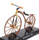 Edicola Bicicletta Boneshaker Bicycle 1870 1:15 Hnědé Zlato
