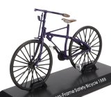 Edicola Bicicletta Cross Frame Safety Bicycle 1888 1:15 Fialová Černá