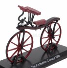 Edicola Bicicletta The Pedestrian Carriage Bicycle 1820 1:15 Red