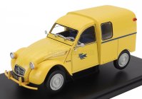 Edicola Citroen 2cv Azu Van Ptt 1954 1:24 Žlutá