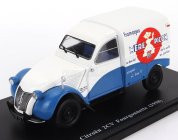 Edicola Citroen 2cv Van Fourgonette Mere Picon 1958 - Without Card Box - Senza Scatola 1:24 Bílá Modrá
