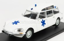 Edicola Citroen Ds20 Break Sw Station Wagon Ambulance 1974 1:24 Bílá