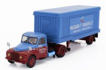Edicola Citroen U23 Truck Malissard Savarzeix Transports 1961 - Without Card Box 1:43 Modrá Červená