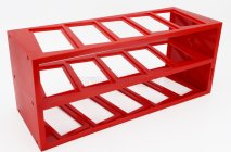 Edicola Display box Espositore Aperto (open) Lungh.lenght Cm 49.0 X Prof.depth Cm 18.3 X Alt.height Cm 20.3 (vano Piano - Garage - Lenght Cm 46.5 - Depth Cm 18.2 Height Cm 8.4 - Vano Singolo - Depth Cm 15.0 Height Cm 7.8 ) 1:43 Red