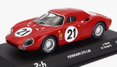 Edicola Ferrari 275lm 3.3l V12 Ch. N5893 Team N.a.r.t. North American Racing N 21 Winner 24h Le Mans 1965 Jochen Rindt - Masten Gregory 1:43 Red