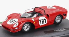 Edicola Ferrari 275p Spider N 181 Ollon-villars 1965 Gianpiero Biscaldi 1:43 Red