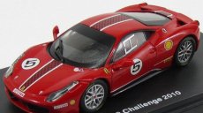 Edicola Ferrari 458 Italia 8c N 5 Challenge 2010 1:43 Rosso Corsa 322 Červená