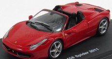 Edicola Ferrari 458 Italia Spider Cabriolet 2011 1:43 Red